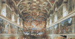 Микеланджело: Фрески потолка Сикстинской капеллы (1508–1512, Возрождение)