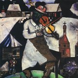 Марк Шагал: «Скрипач» (1912–1913, сюрреализм)