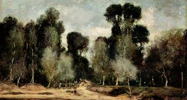 Ласло Паал: «Тополя» (1846)