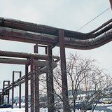 П-образные компенсаторы надземной теплотрассы