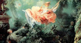 Жан-Оноре Фрагонар: «Качели» (1767, рококо)