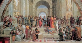 Рафаэль: «Афинская школа» (Ватикан, 1510–1511, Возрождение)