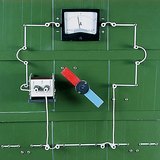 Ток, индуцируемый вращающимся магнитным стержнем