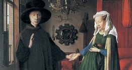 Ян ван Эйк: «Портрет четы Арнольфини» (1434, Возрождение)