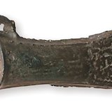 Prähistorische Axt aus Kupfer