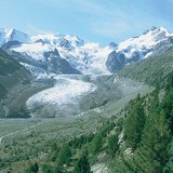 Ледник в Альпах