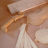 Фазы изготовления скрипки – 1