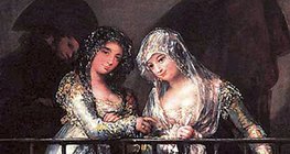 Франсиско Гойя: «Махи на балконе» (1810–1815, импрессионизм)