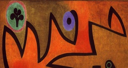 Пауль Клее: «Источник огня» (1938, экспрессионизм)