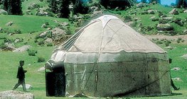 Las Yurtas mongolas se utilizan aún hoy en día