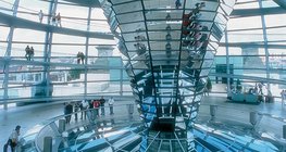 Новый купол Рейхстага в Берлине
