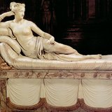 Антонио Канова: Ролини Боргезе в виде Венеры (1808, классицизм)