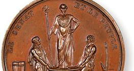 Памятная медаль в честь коронации Наполеона