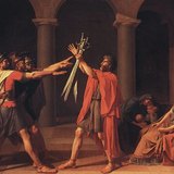 Давид: «Клятва Горациев» (1784, классицизм)