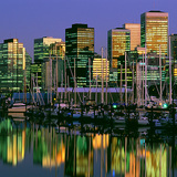Vsita de Vancouver a partir do mar