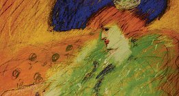 Пикассо: «Женщина в голубой шляпе» (1901, импрессионизм)