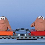 Упругое отталкивание двух тел пружиной
