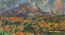Поль Сезанн: «Гора Сент-Виктуар» (1904–1906, постимпрессионизм)