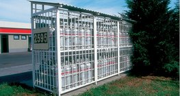 Хранение газовых баллонов