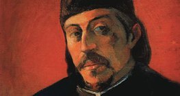 Поль Гоген: «Автопортрет с палитрой» (1893, постимпрессионизм)