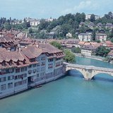 Река Аре (Ааре), протекающая через Берн (Швейцария)