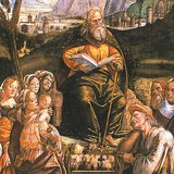 Luca Signorelli – Zadnja Mojzesova dejanja in njegova smrt (Sikstinska kapela, Vatikan; freska; 1481–1482)