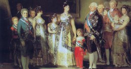 Франсиско Гойя: «Портрет семьи Карла IV» (1800–1801, романтизм)