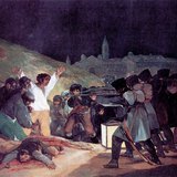 Франсиско Гойя: «Расстрел повстанцев в ночь на 3 мая 1808 года» (1814, романтизм)