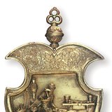 Средневековая вывеска ремесленной мастерской