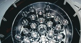 Elementos de calefacción en la central nuclear de Paks
