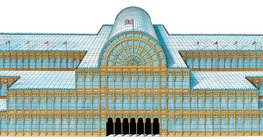 Palacio de cristal, Londres (1851, Art Nouveau), Paxton