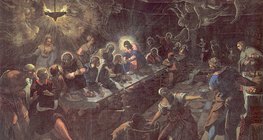 Тинторетто: «Тайная вечеря» (1592–1594, маньеризм)