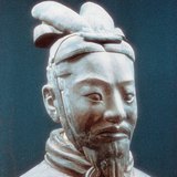 中国のテラコッタ陸軍の兵士