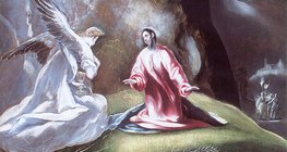 Эль Греко: «Моление о чаше» (фрагмент, 1610–1614, маньеризм)