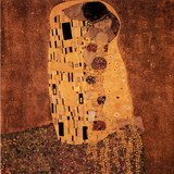 Густав Климт: «Поцелуй» (1907–1908, модерн)