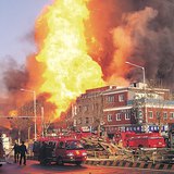 Fighting the flames