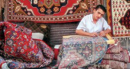 Ковродел в Дамаске, столице Сирии