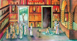 Раннехристианская церемония в храме Дура-Европоса