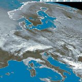 Метеорологический спутниковый снимок