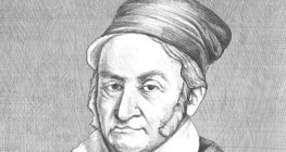 عالم الرياضيات الألماني كارل فريدريش غاوس (1777-1855)