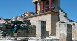 Ruinas del Palacio de Cnosos en Creta (Grecia)