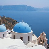 مبنى ديني نموذجي في ثيرا (اليونان)
