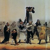 Домье: «Одержимость помешанных политиков» (ок. 1830–1835, реализм)