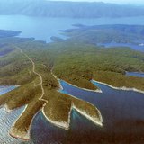 Indented coastline