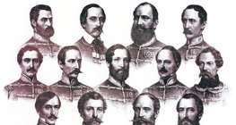 13 венгерских генералов, казнённых в Араде (сегодня территория Румынии)