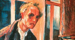 Autorretrato (hacia 1939), Edvard Munch