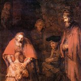 Рембрандт: «Возвращение блудного сына» (около 1669 г., барокко)