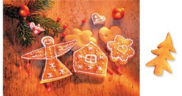 Имбирно-медовое печенье на Рождество