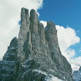 Скалы, образовавшиеся в результате эрозии и выветривания Доломитовых Альп