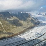 Алечский ледник в Альпах
